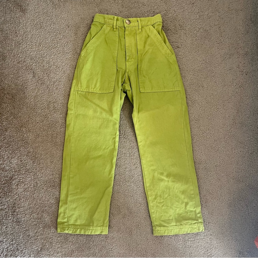 Big Bud Press • Work Pants • Gross Green • Sz XXS